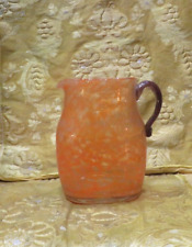 ancien broc pichet en pate de