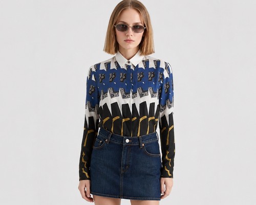 Chemise soie dries van - en,