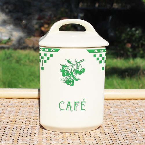 Coffee spice pot green - spice, /