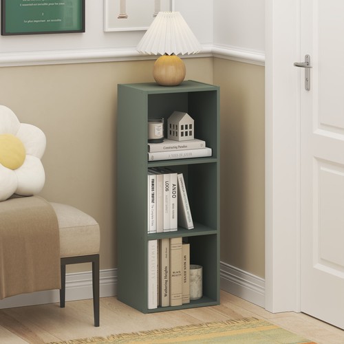 Cube bookshelf sage green - in,