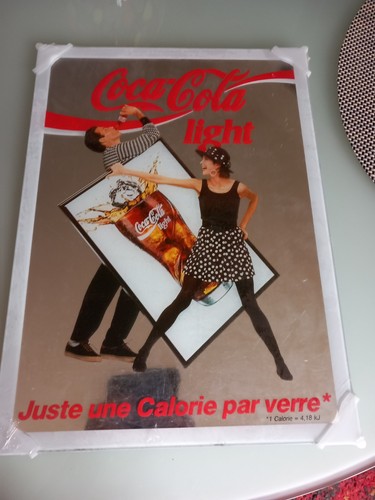 Rare tableau miroir coca cola - tableau,