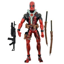 Marvel Legends Universe Epic Heroes Deadpool 6" Action Figure Red Version 2012