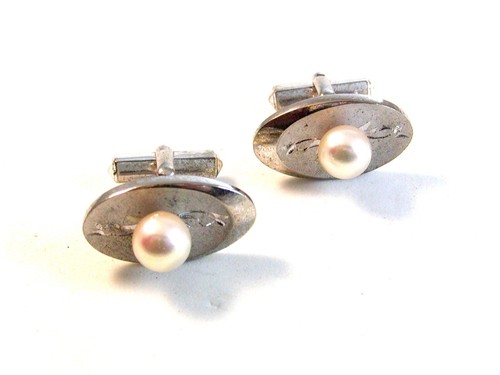 Vintage silver cultured - silver, &