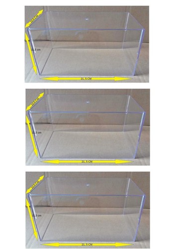 Couvercle vitrine - (boite),