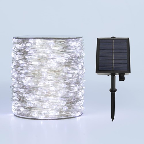 Guirlande solaire led - guirlande, blanche