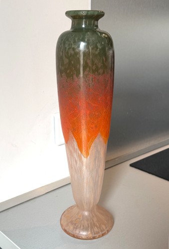 Grand vase art - grand, verre