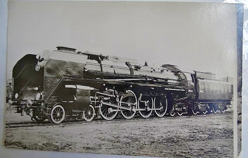 Carte photo cpa train - photo,