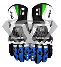 Kawasaki Motorcycle Gloves Kawasaki Ninja Motorbike Racing Gloves Gants Guantes