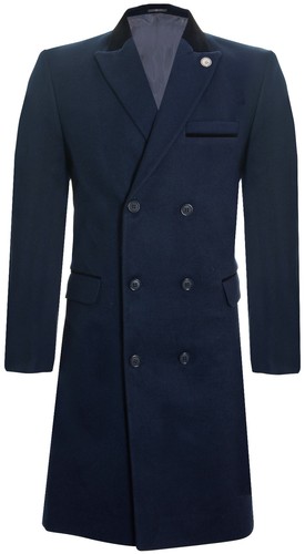Manteau long double - À,