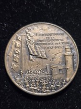 1902-1952 Commemorative 50th Anniversary Brass Medal 45mm (Z-0894)