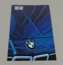 Brochure BMW 7er E23 728i / 732i / 735i / 745i edition 01/1983