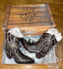 Sendra - Santiags cuir marron