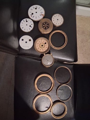 Lot pièces horlogerie - lot, d'horlogerie