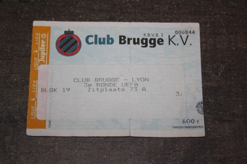 Ticket club brugge kv - )),