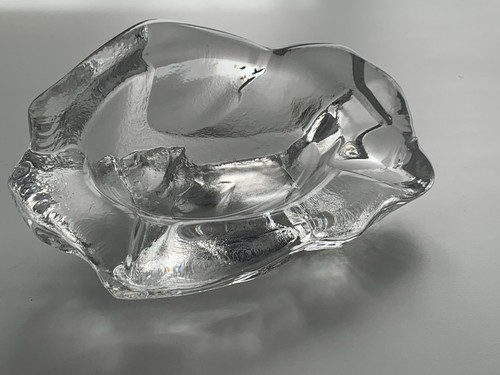 Vide poche cendrier - cendrier, cristal