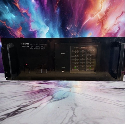 Nikko alpha 450 stereo 220wpc - alpha,