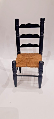 Ancienne petite chaise corde - ancienne,