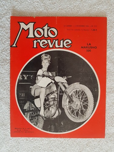 Moto revue 1717 12 1964 - n°1717, 5/12/1964