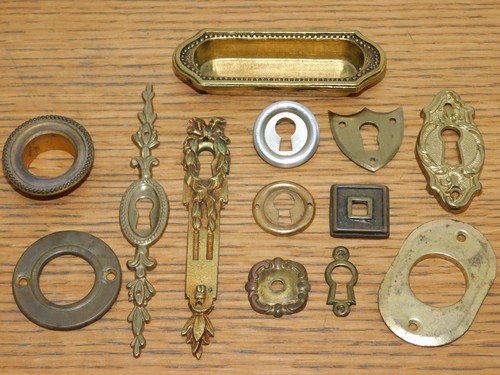 Vintage lot plaque - vintage, porte