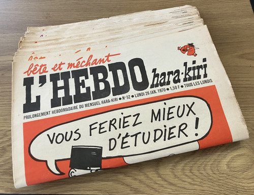 Hebdo hara kiri lot - kiri, 25