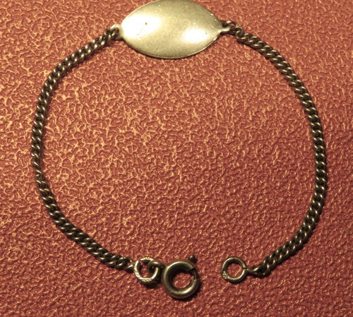 Gourmette ancienne pour enfant - ancienne,