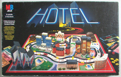 Jeu société hôtel - jeu, de
