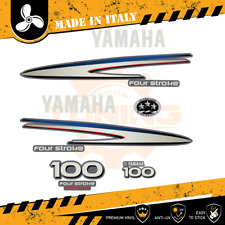 Décalcomanies adhésif Moteur hors-bord Yamaha 100 Ch - Four Stroke F100 SILVER