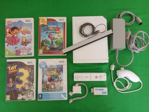Nintendo wii complète 4jeux - wii, complète+4jeux+1