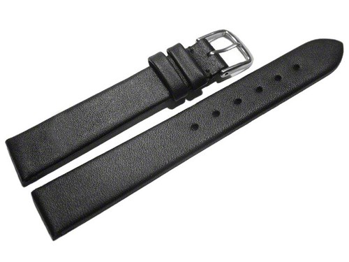 Bracelet montre cuir lisse - , de