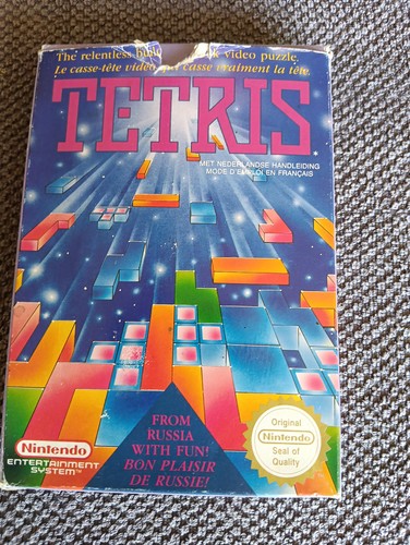 Tetris nes nintendo complet - tetris,