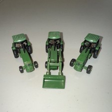 Set Of Three John Deere Tractors