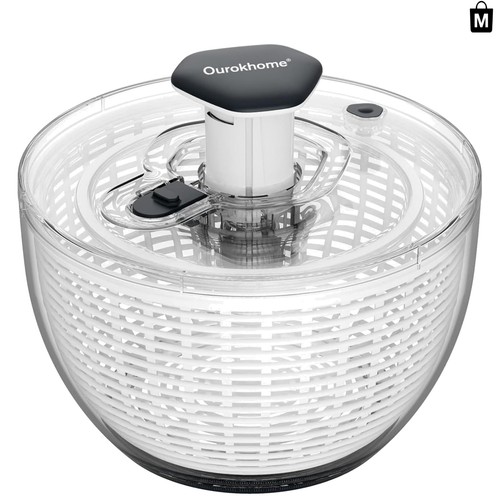Compact salad spinner - 6.3, qt