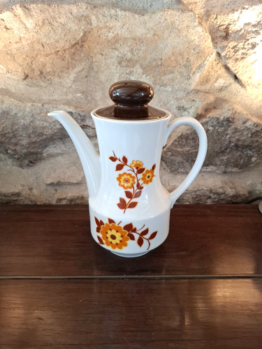 Cafetière vintage porcelaine