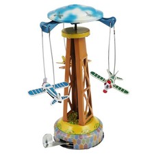 Jouet en tôle carrousel avec