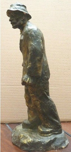 Mineur sculpture statue - sculpture, de