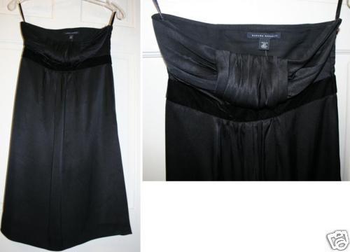 Banana republic strapless silk - banana,