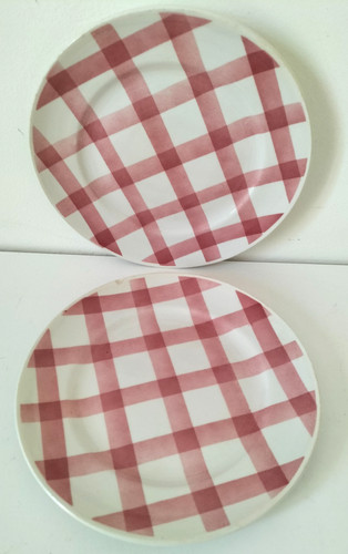 Duo assiettes dessert - duo, d’assiettes