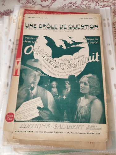 Partitions pour piano et - 14,