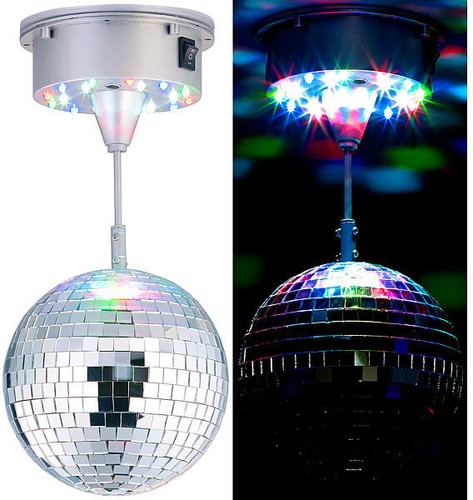 Boule disco rotative cm - 15,