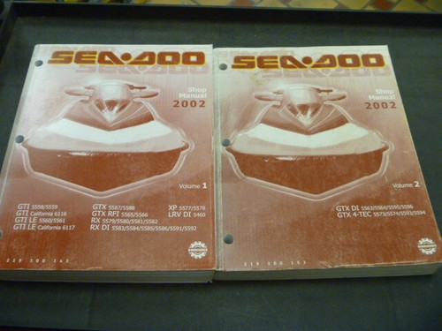 2002 sea doo gti - rfi, rx