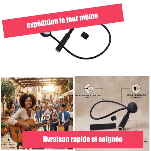 Micro guitare acoustique
