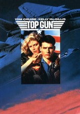 TOP GUN - Affiche de Cinéma - Poster du Film - Tom Cruise (1986)