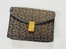 Sac à main pochette monogramme CELINE Paris vintage