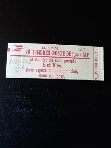 Carnet fermé sabine 30f - carnet, 10t