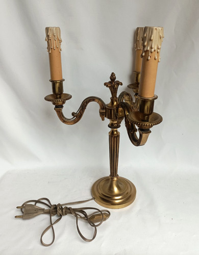 Ancienne lampe table feux - de,
