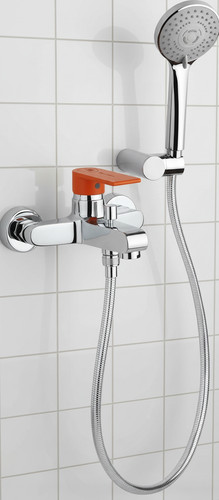 Robinet mitigeur chrome - , noir