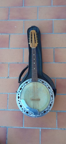 Banjo banjoline ancienne - banjo,