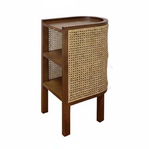 Table chevet cannage - chevet,