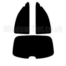 Pour Rover 200/25 3-door 1999+ Kit Teinte Fenêtre Pré-découpé 20% Foncé Arrière