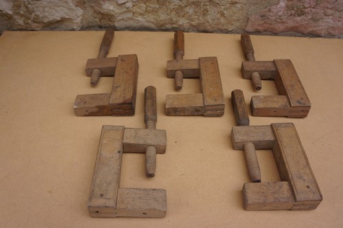 Lot anciens serre joints - lot, de